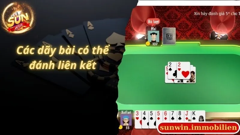 Các dãy bài có thể đánh liên kết